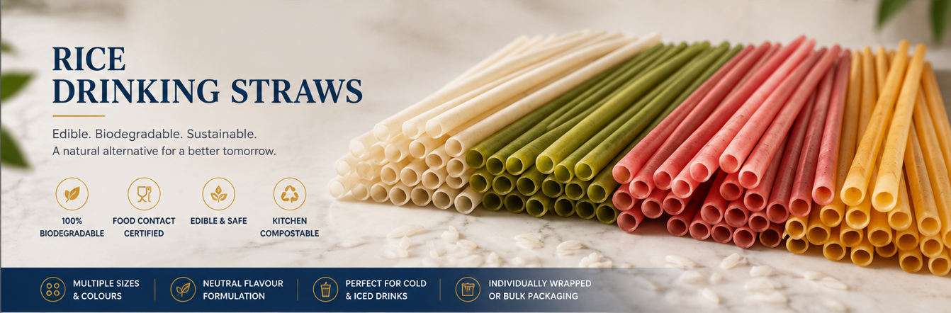 Rice Drinking Straws